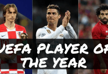 UEFA Player of The Year 2018