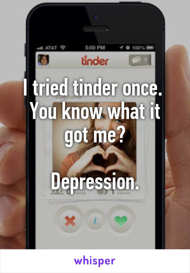 reject Tinder as a generation