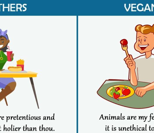 How Vegans See Themselves Vs How Others See Them (Posters)