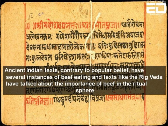 In Pics Instances Of Beef Eating In Ancient India