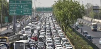 delhi traffic jam free