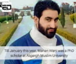 In Pics: Problem Erupts When Namaz Held By Aligarh Muslim University Students For Slain Terrorist