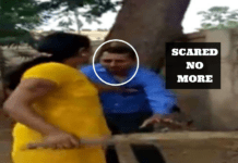 Want Loan? First Give Sexual Favours: Woman Beats Manager & Leads By Example woman beats manager