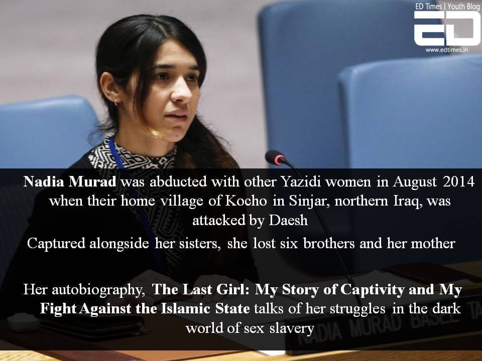 In Pics From An Isis Sex Slave To Human Rights Campaigner Nobel Prize Winner Nadia Murad Is A