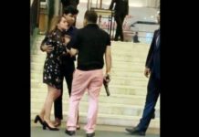 Ex-BSP MP’s Son Pulls Out Gun At Delhi’s Hyatt Hotel Porch To Threaten Couple, While The Woman Abuses BSP MP's Son