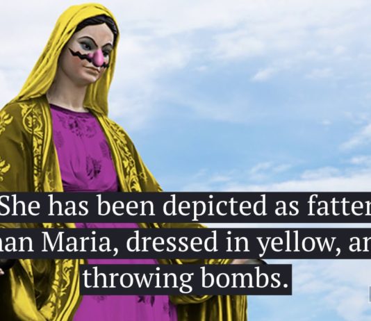 Watch: In A Major Spoof Taking Over The Internet, There’s An ‘Evil’ Counterpart Of Virgin Mary