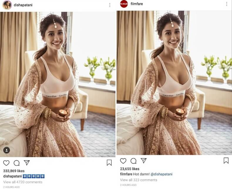 SEXY Photo: Disha Patani Looks Hot In Calvin Klein Bra And See