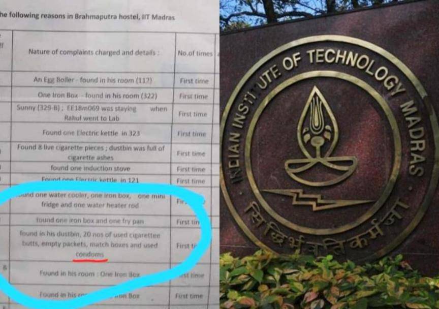 Iit Madras Allegedly Publicly Shamed A Male Student On