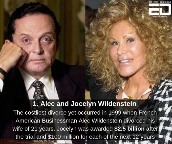 The 5 Most Expensive Divorces Of All Time Divorce Hel 