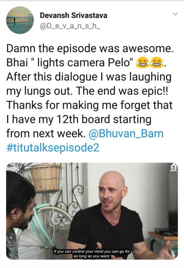 Bhuvan Bam Invited Johnny Sins And Twitter Has The Best Reaction To This  Interaction