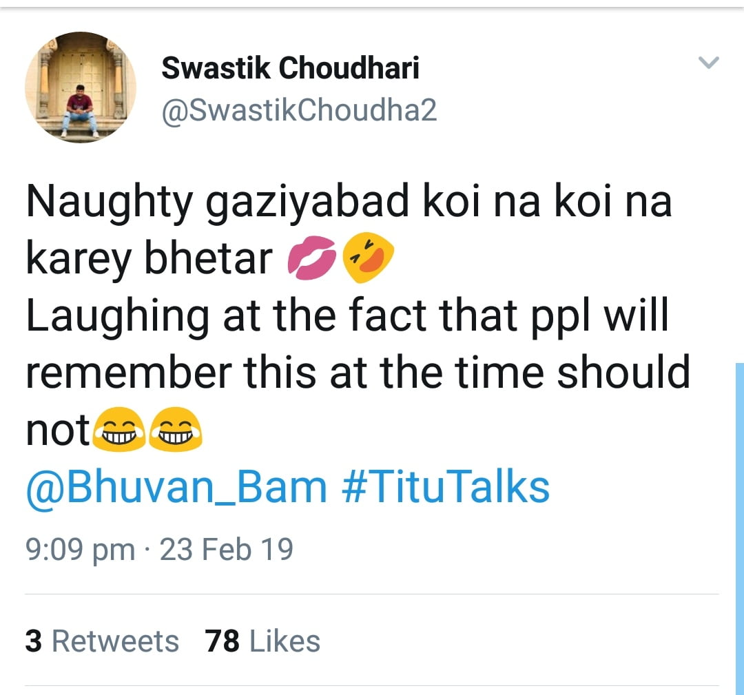 Naughtygaziyabad - Bhuvan Bam Invited Johnny Sins And Twitter Has The Best Reaction To This  Interaction