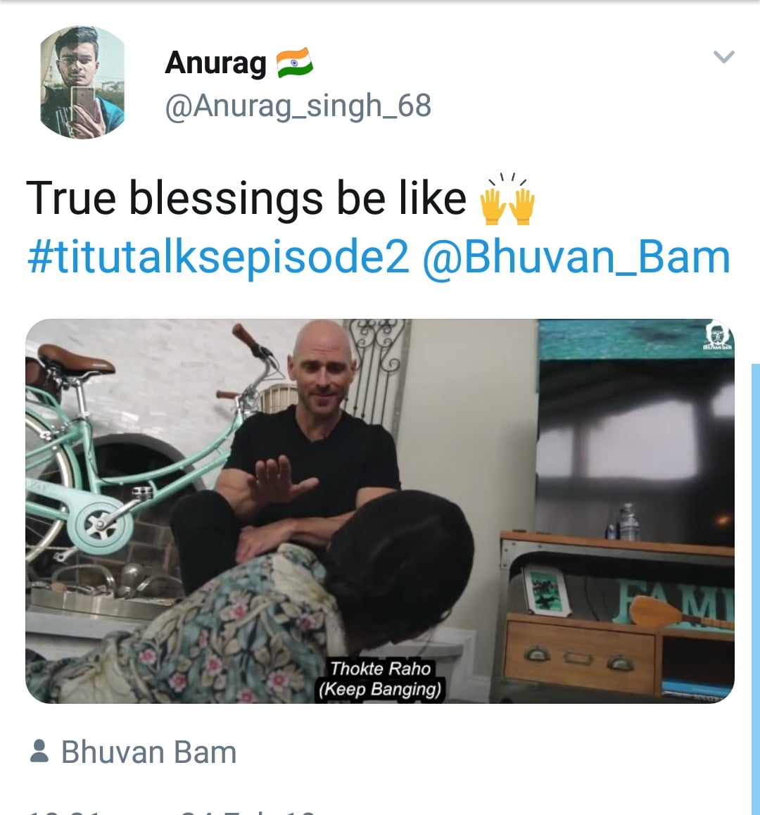 Bhuvan Bam Invited Johnny Sins And Twitter Has The Best Reaction