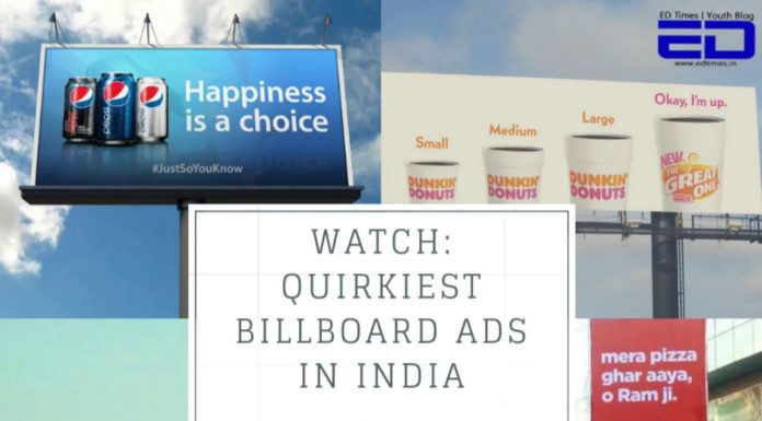 Watch: Quirkiest Billboard Ads In India