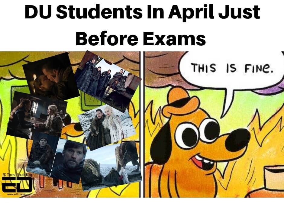 Funniest GoT Memes For The Bechare Exam Taking College Students