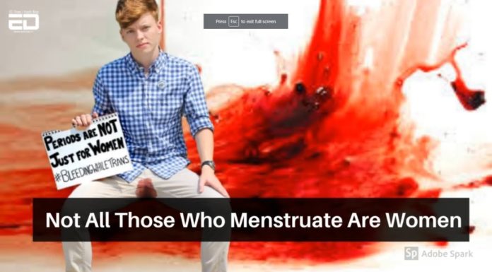 Watch: Not All Those Who Bleed Are Women, Other People May Menstruate Too