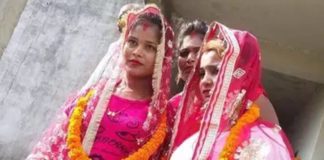 Indian lesbian couple