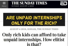 Unpaid Internships
