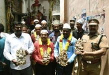 New College Chennai Sets Example, Muslims Join Hindus In Ganesh Chaturthi Visarjan