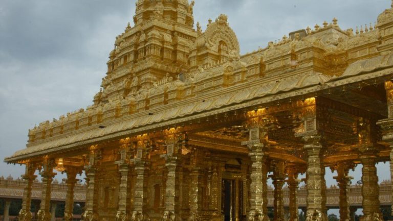 In Pics: This Tamil Nadu Golden Temple Is Made With 1,500 Kg Gold ...