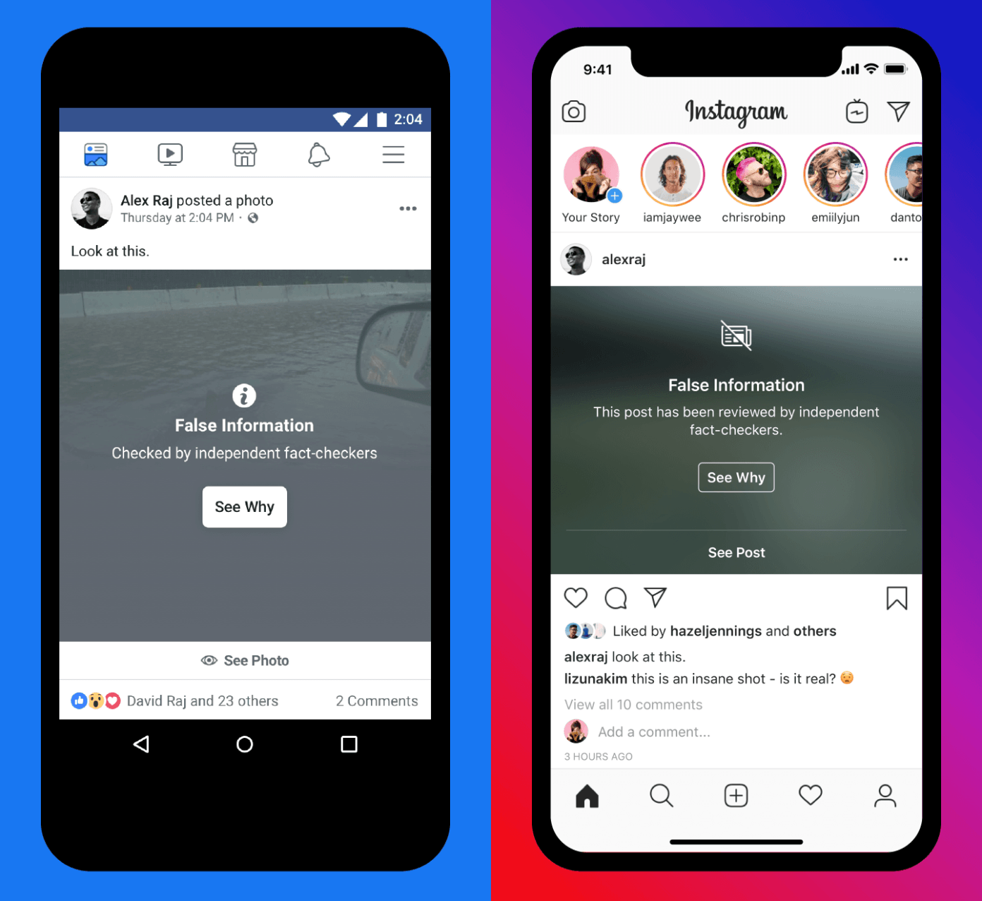 Here's How Instagram Is Fighting Fake News With Its New Flagging Tool