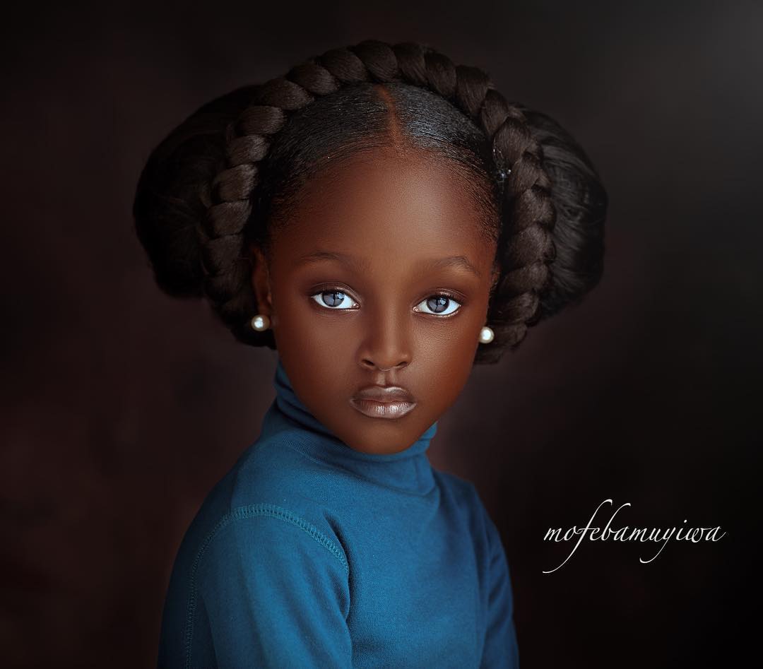 In Pics: A 6 Y/O Nigerian Girl Has Been Given The Title Of ...