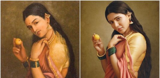 Raja Ravi Varma recreation