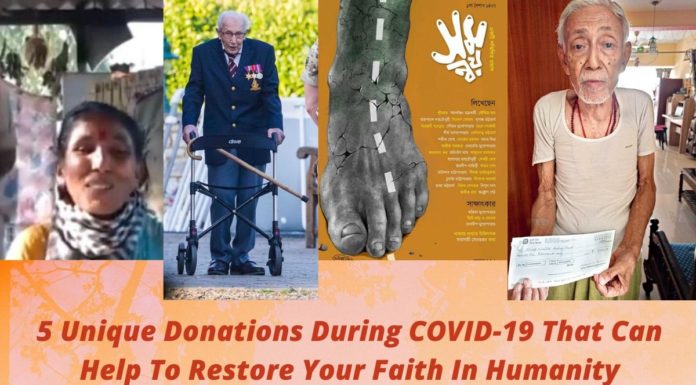 Watch: 5 Unique Donations During COVID-19 That Can Help To Restore Your Faith In Humanity COVID