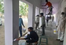 Migrant Labourers Kept In Quarantine At A Rajasthan Village School Paint It To Great Condition As Payback For Care