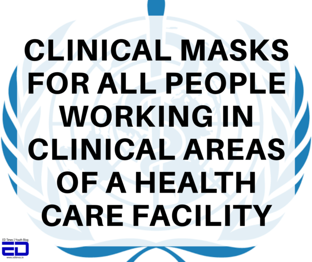 Are You Aware Of WHO’s Updated Guidelines On Using Masks?