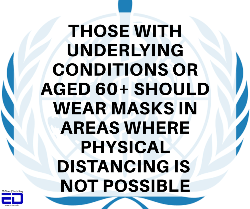 Are You Aware Of WHO’s Updated Guidelines On Using Masks?