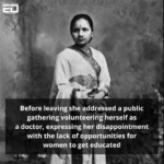 Anandi passed away at the age of 22 due to her ailing health (she had contracted TB back in the USA) resulting in her dream to open her medical college for women remaining unfulfilled. (3)