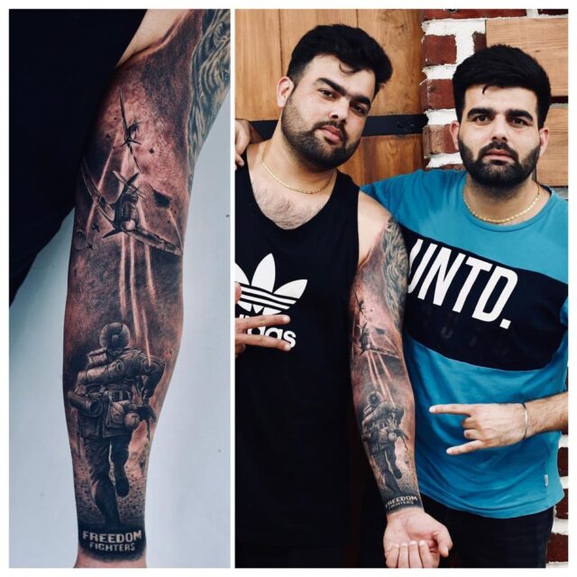Randeep Singh Gill on Instagram Artist Gill Tattoo Contact9855407907  Video creation deepglllcreations artistgill sidhumoosewala maa mother  3d portrait tattoo