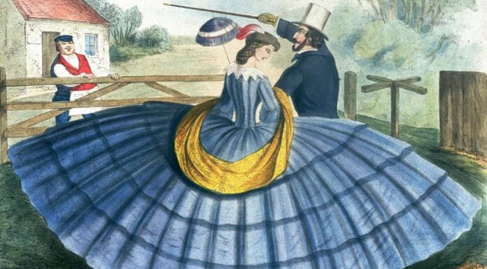 In Pics: Fashion As A Means For Social-Distancing In The Victorian-Era