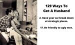129 Ways To Get A Husband