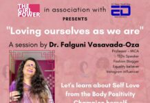 The Girl Power’s Upcoming Session With Dr. Falguni Vasavada Focuses On “Loving Ourselves As We Are”