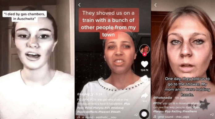 TikTok Users Dress As Dead Holocaust Victims For Sake Of A Trend