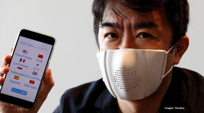 Japanese Smart Face Masks Help You Speak In Eight Different Languages