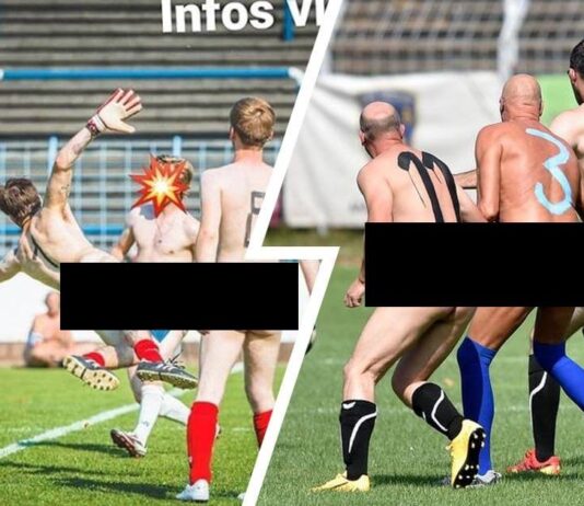 What Were These Two German Teams Protesting Against While Playing Naked Football? Naked Football germany