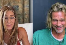 ICYMI: Brad Pitt and Jennifer Aniston Read Thirsty Dialogues In Classic Reunion Brad Pitt and Jennifer Aniston