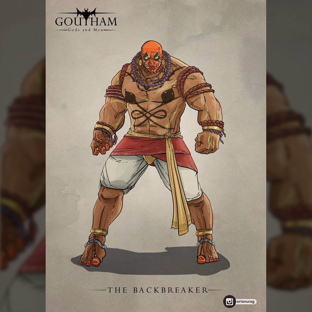 Delhi Artist's Recreation Of Batman Comic Characters As Indian Mythical ...