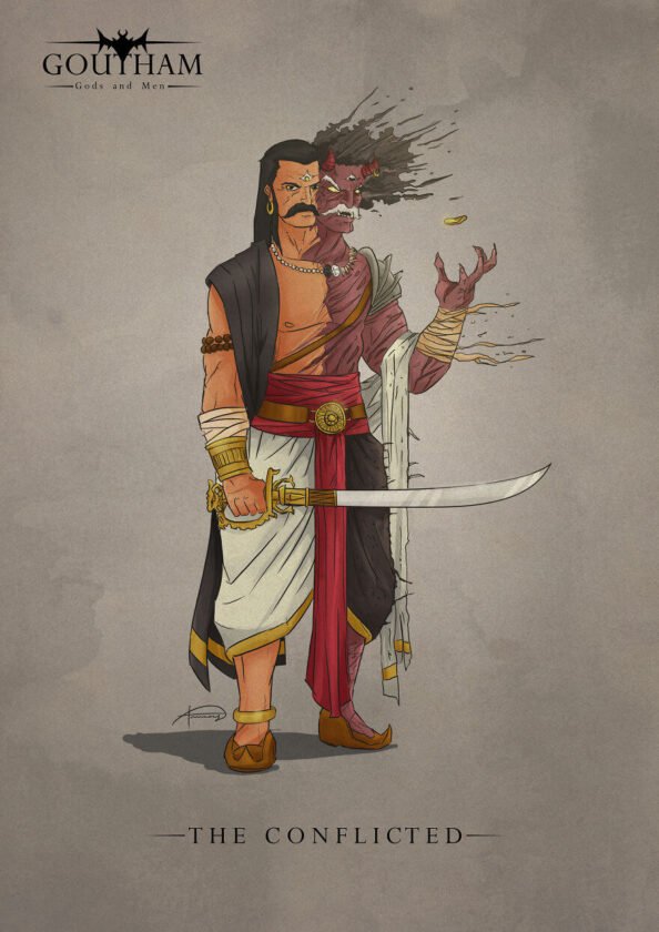 Delhi Artist's Recreation Of Batman Comic Characters As Indian Mythical ...
