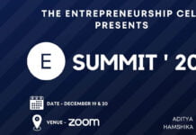 ESummit’20 By The Entrepreneurship Cell, NMIMS Hyderabad Is The Mega Event Of 2020 ESummit'20