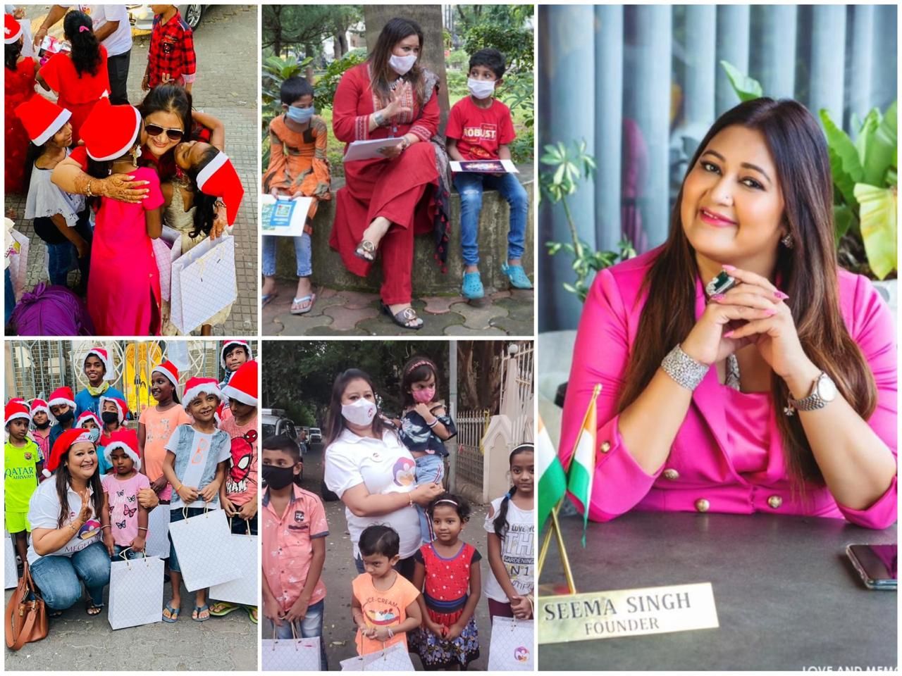 Meghashrey, an NGO founded by Seema Singh is spreading Happiness and