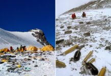 Mt. Everest Trash
