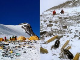 Mt. Everest Trash