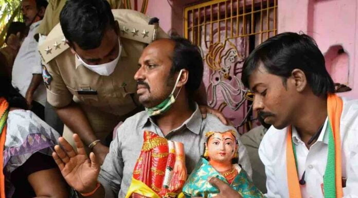 Vandalism Of Hindu Idols Triggers Outrage And Call For High Alert In Andhra Pradesh temples in andhra pradesh