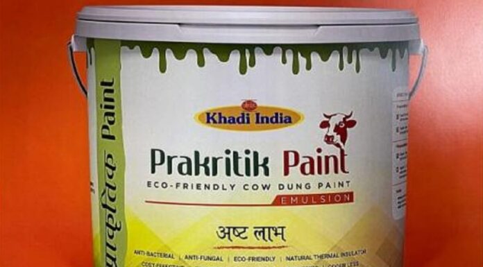 India’s First ‘Eco-Friendly’ Cow Dung Paint Launched