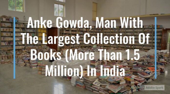 Watch: Anke Gowda, Man With The Largest Collection Of Books (More Than 1.5 Million) In India anke gowda
