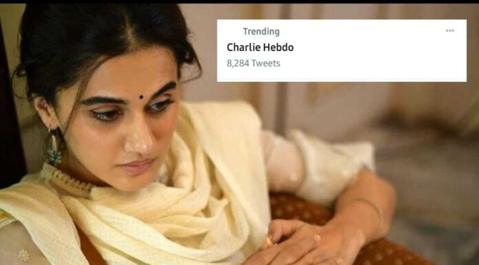 What Is Charlie Hebdo, How Is Taapsee Pannu Involved And Why It’s Trending Today?