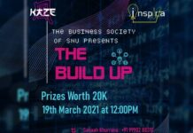 The Build Up By Shiv Nadar University’s Business Club Tests Students On Their Business Acumen And Has A Sweet Prize Worth Rs. 20,000 The Build Up